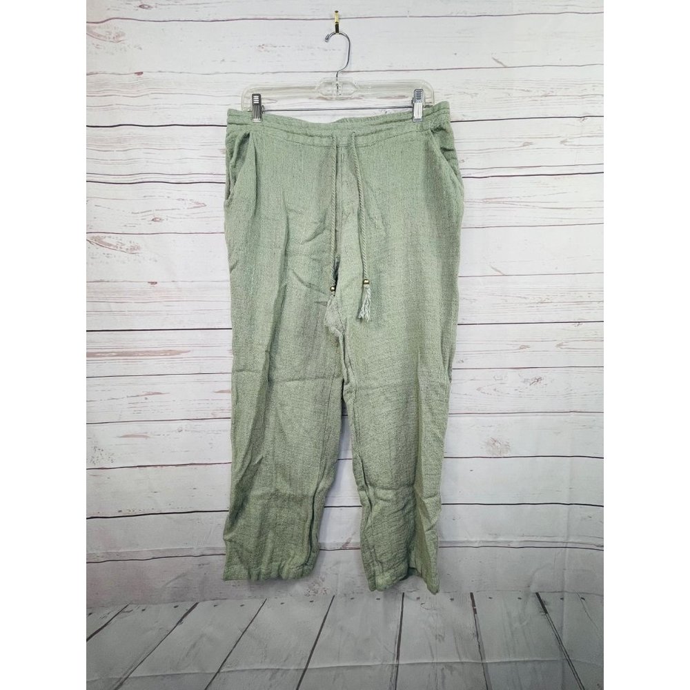 Soft Surroundings Linen Pants PM